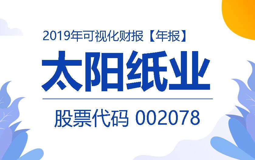 一图读财报：太阳纸业2019年度实现营收227.63亿元