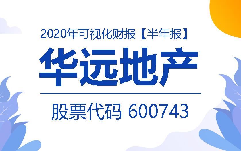 一图读财报：华远地产2020年上半年实现营收13.17亿元