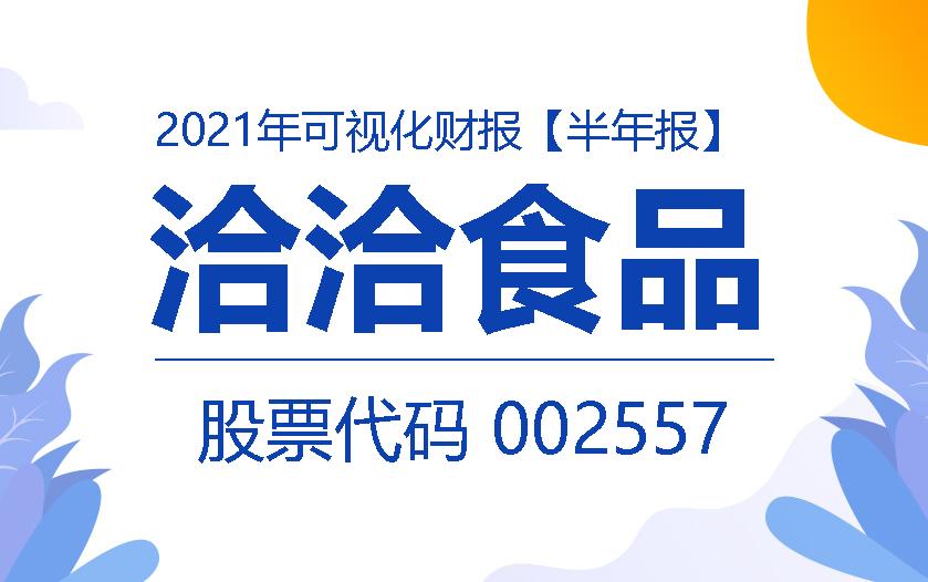 一图读财报：洽洽食品2021上半年实现营收23.81亿元